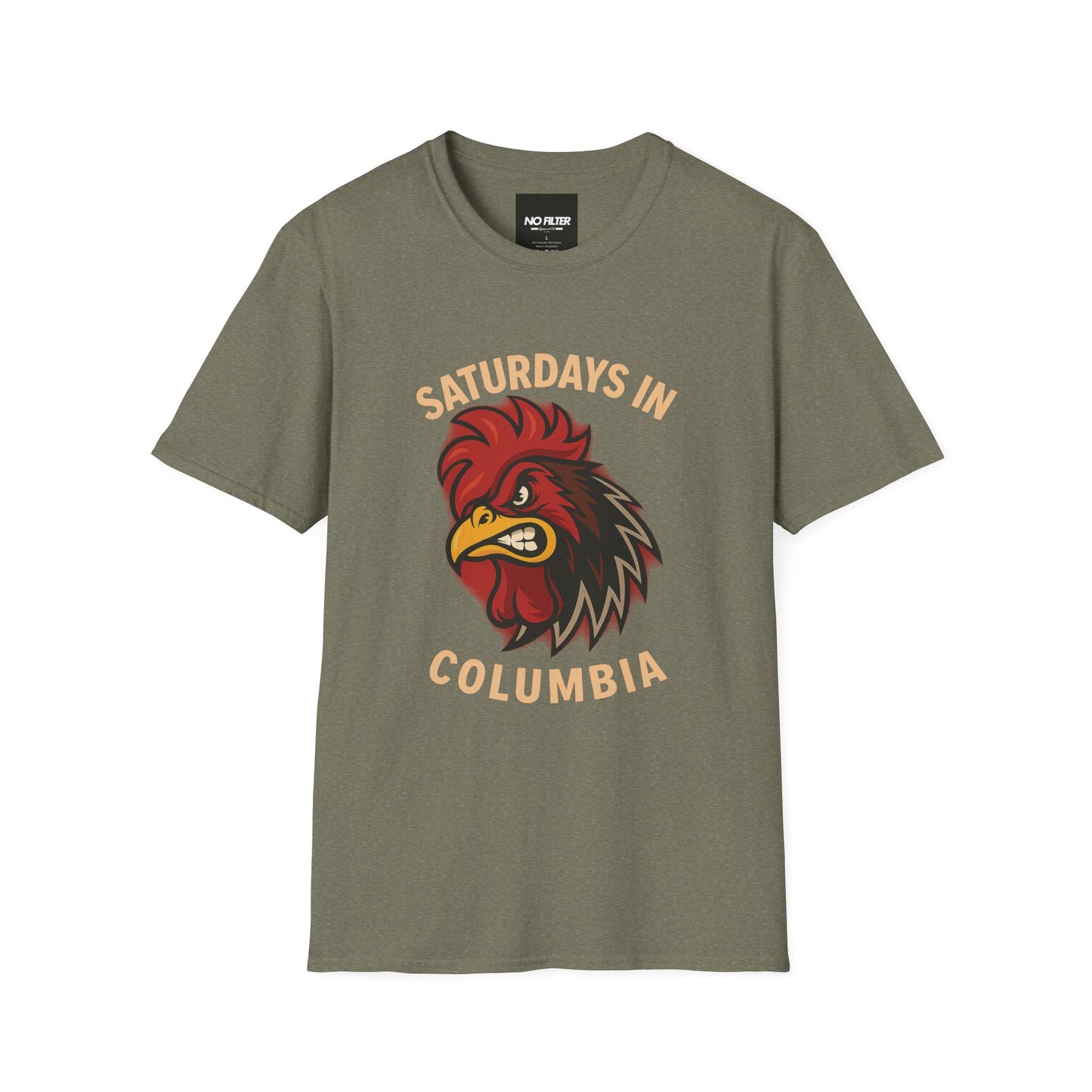 Saturdays in Columbia T-Shirt β Fighting Gamecock Game Day Graphic Tee