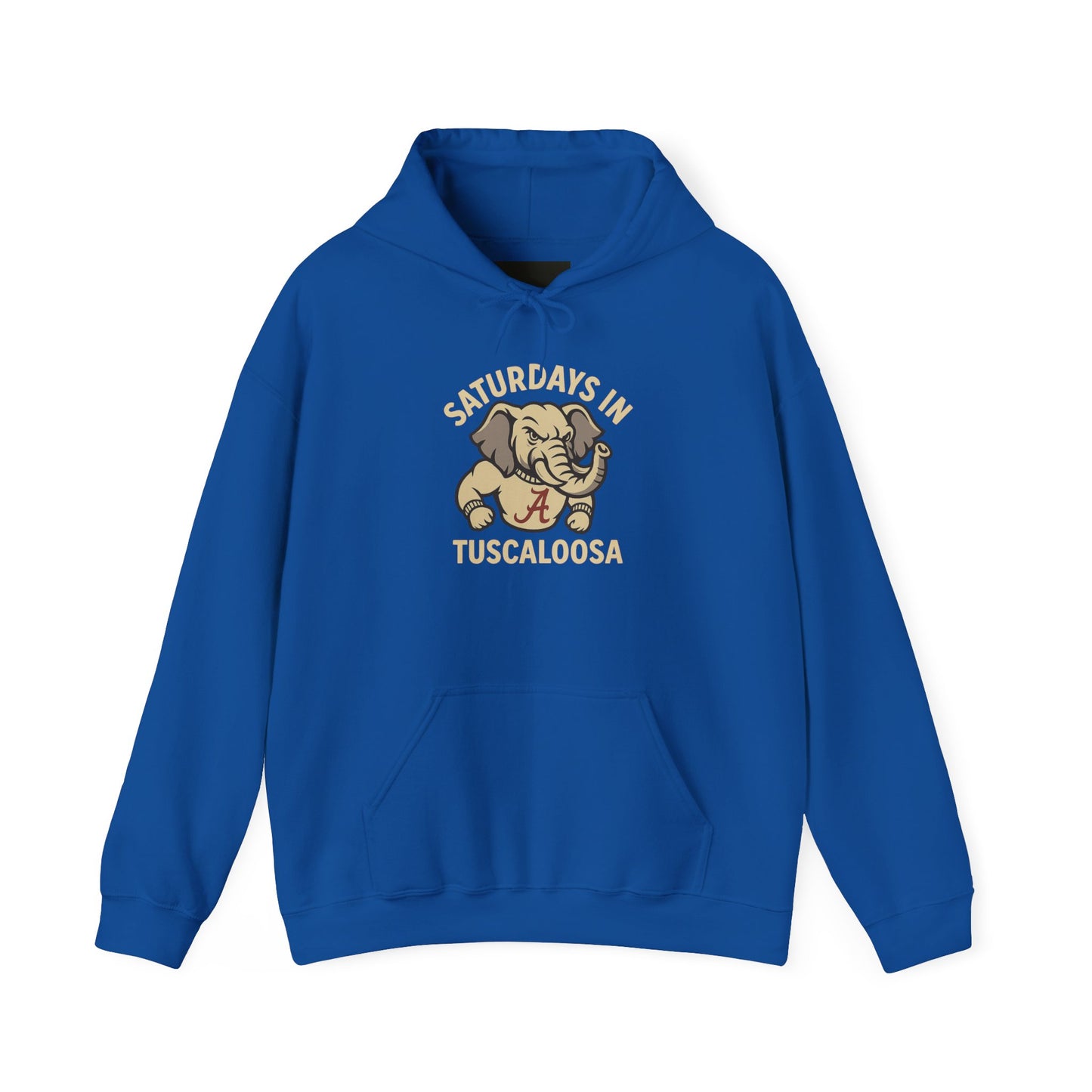 Saturdays in Tuscaloosa Hoodie β Vintage Elephant Football Pullover