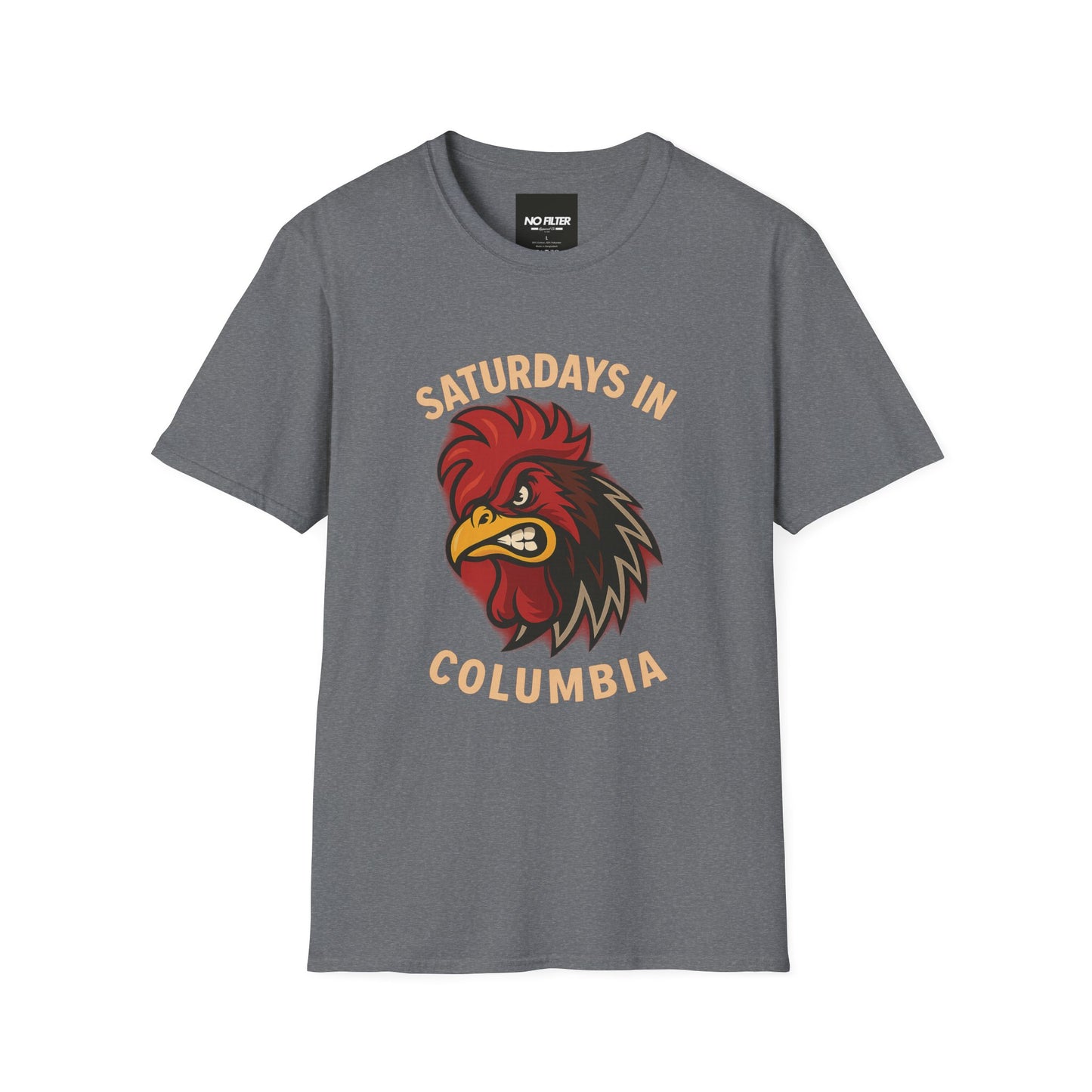 Saturdays in Columbia T-Shirt β Fighting Gamecock Game Day Graphic Tee