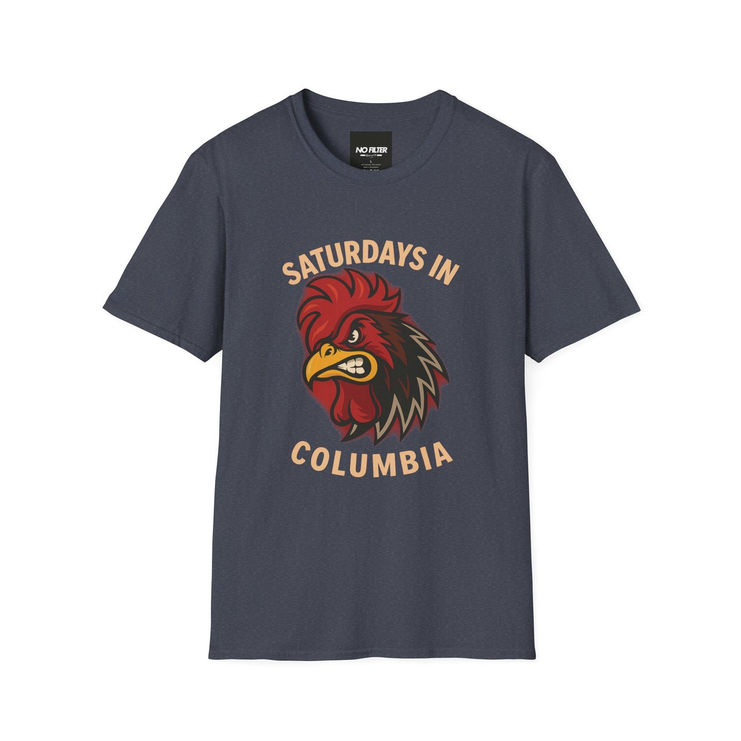 Saturdays in Columbia T-Shirt β Fighting Gamecock Game Day Graphic Tee