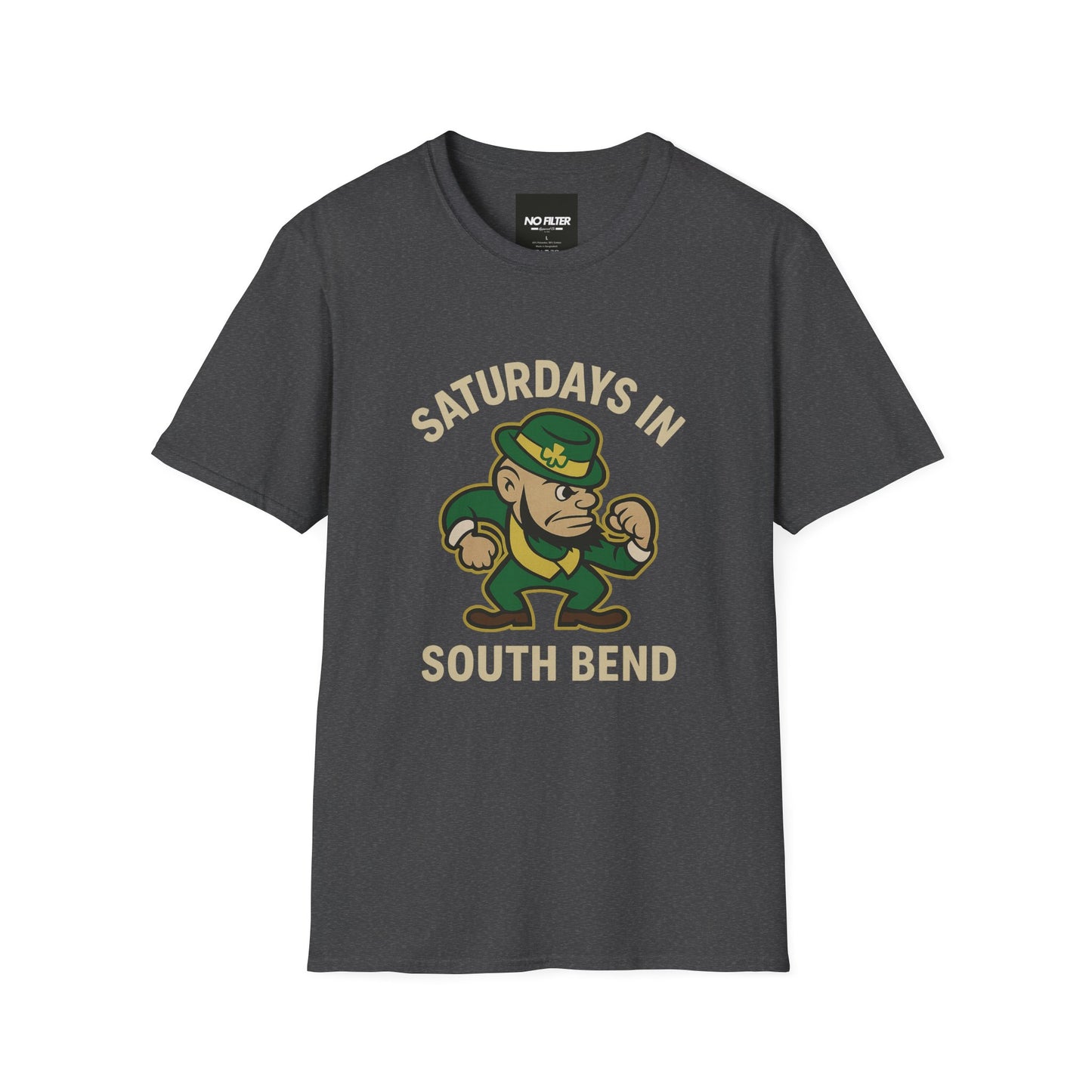 Saturdays in South Bend T-Shirt β Fighting Irish Game Day Graphic Tee