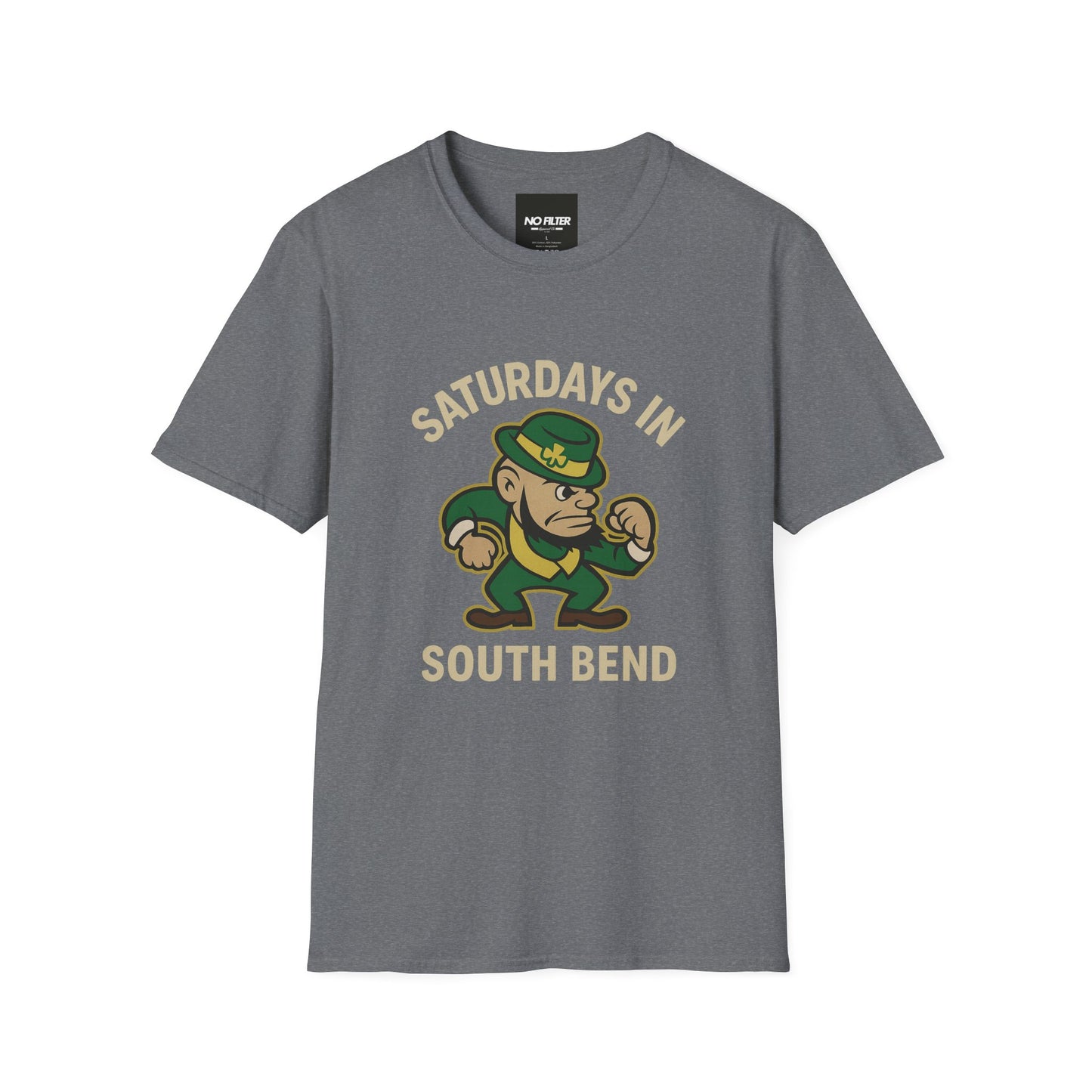 Saturdays in South Bend T-Shirt β Fighting Irish Game Day Graphic Tee
