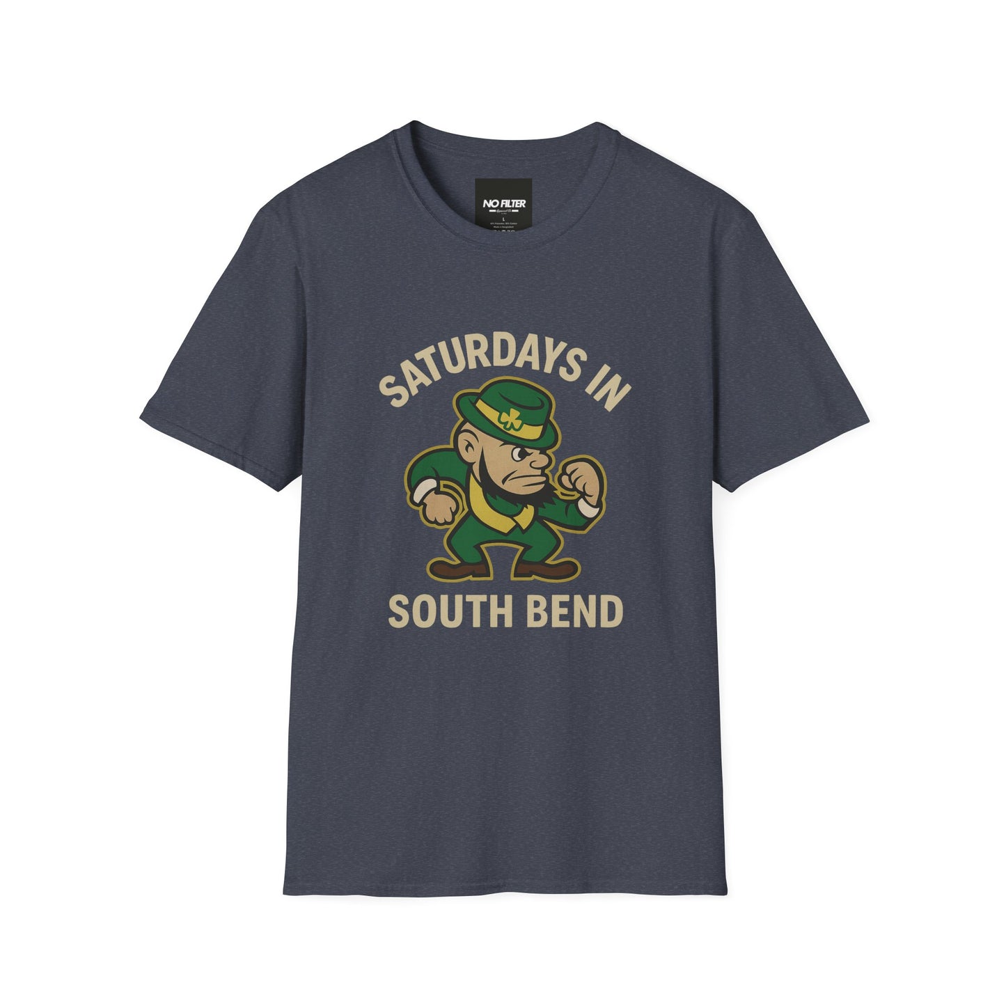 Saturdays in South Bend T-Shirt β Fighting Irish Game Day Graphic Tee