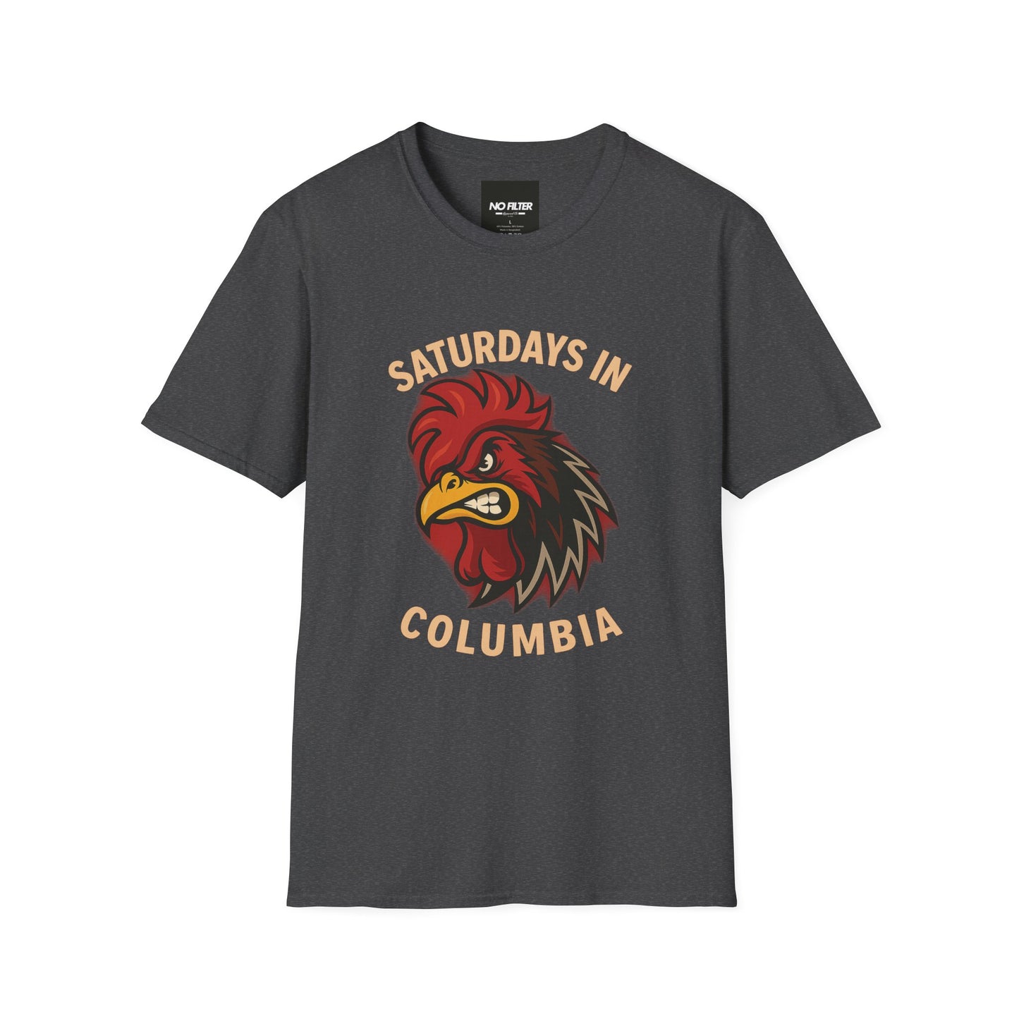 Saturdays in Columbia T-Shirt β Fighting Gamecock Game Day Graphic Tee
