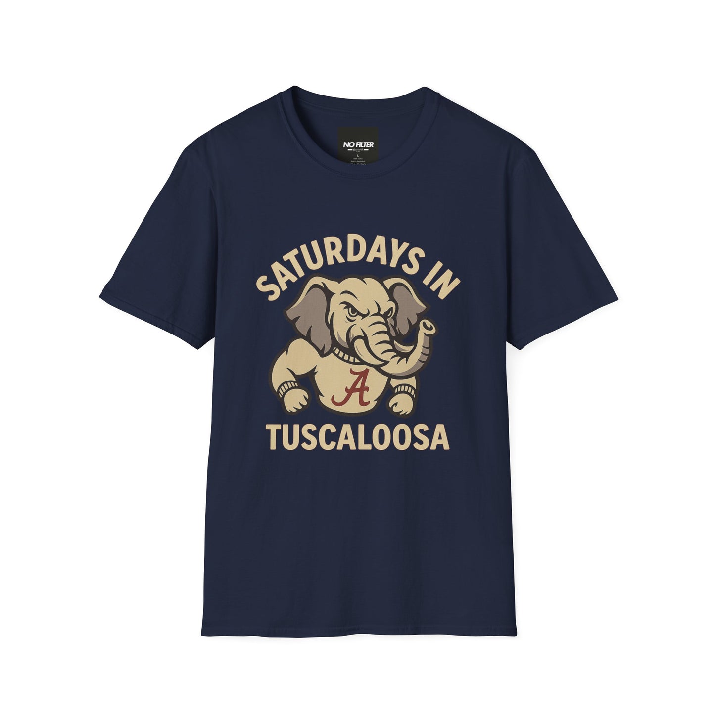 π Saturdays in Tuscaloosa T-Shirt β Crimson Tide Game Day Graphic Tee