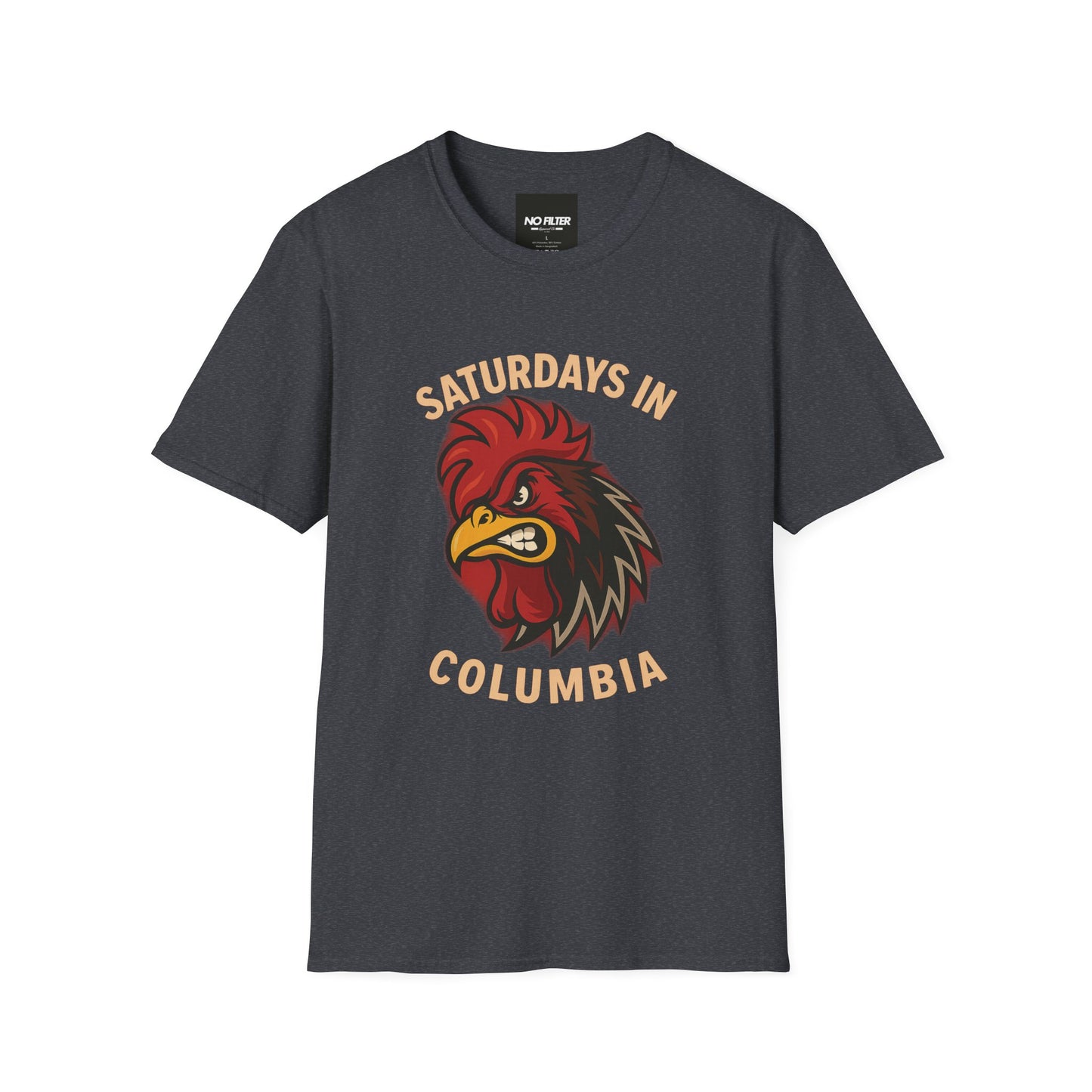 Saturdays in Columbia T-Shirt β Fighting Gamecock Game Day Graphic Tee
