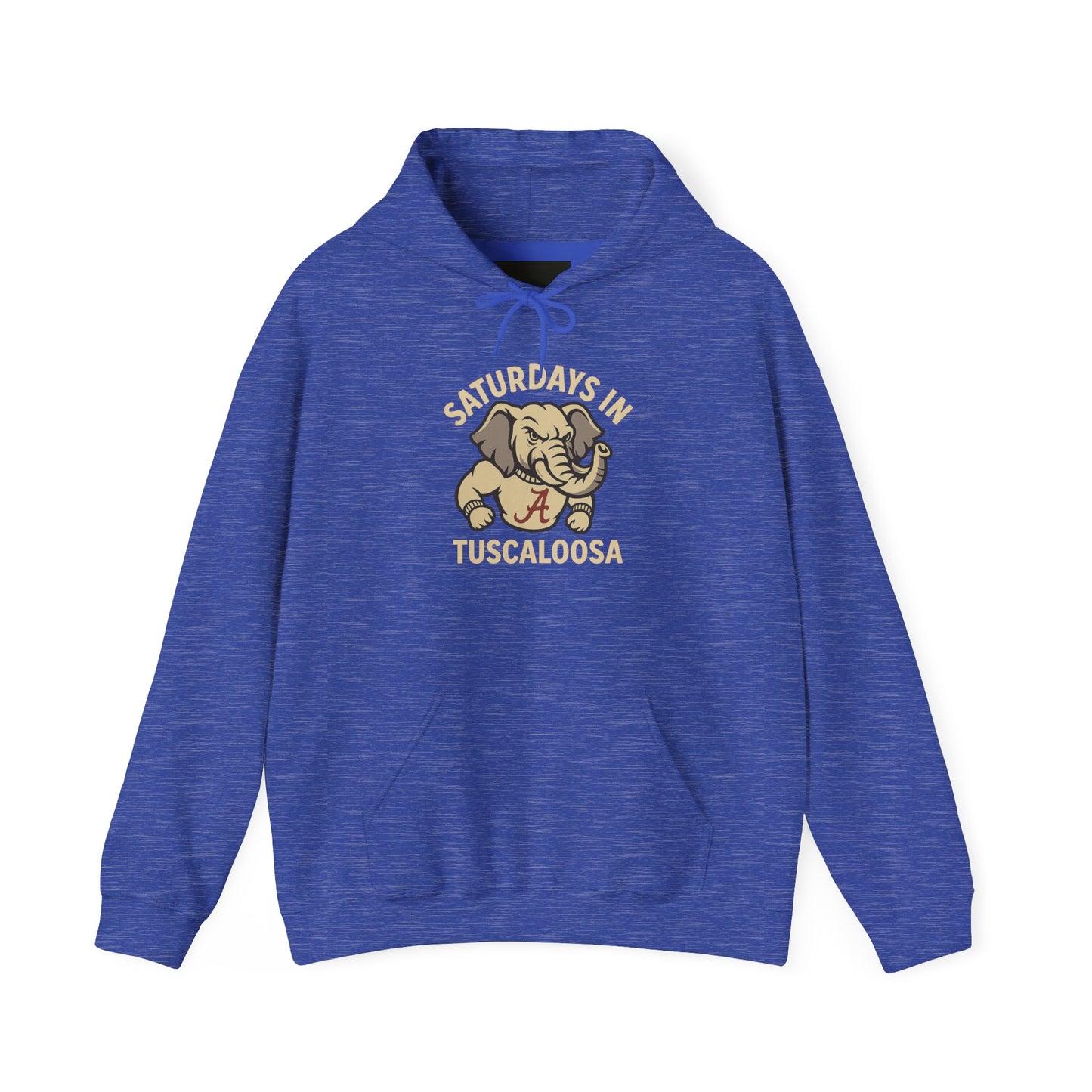 Saturdays in Tuscaloosa Hoodie β Vintage Elephant Football Pullover