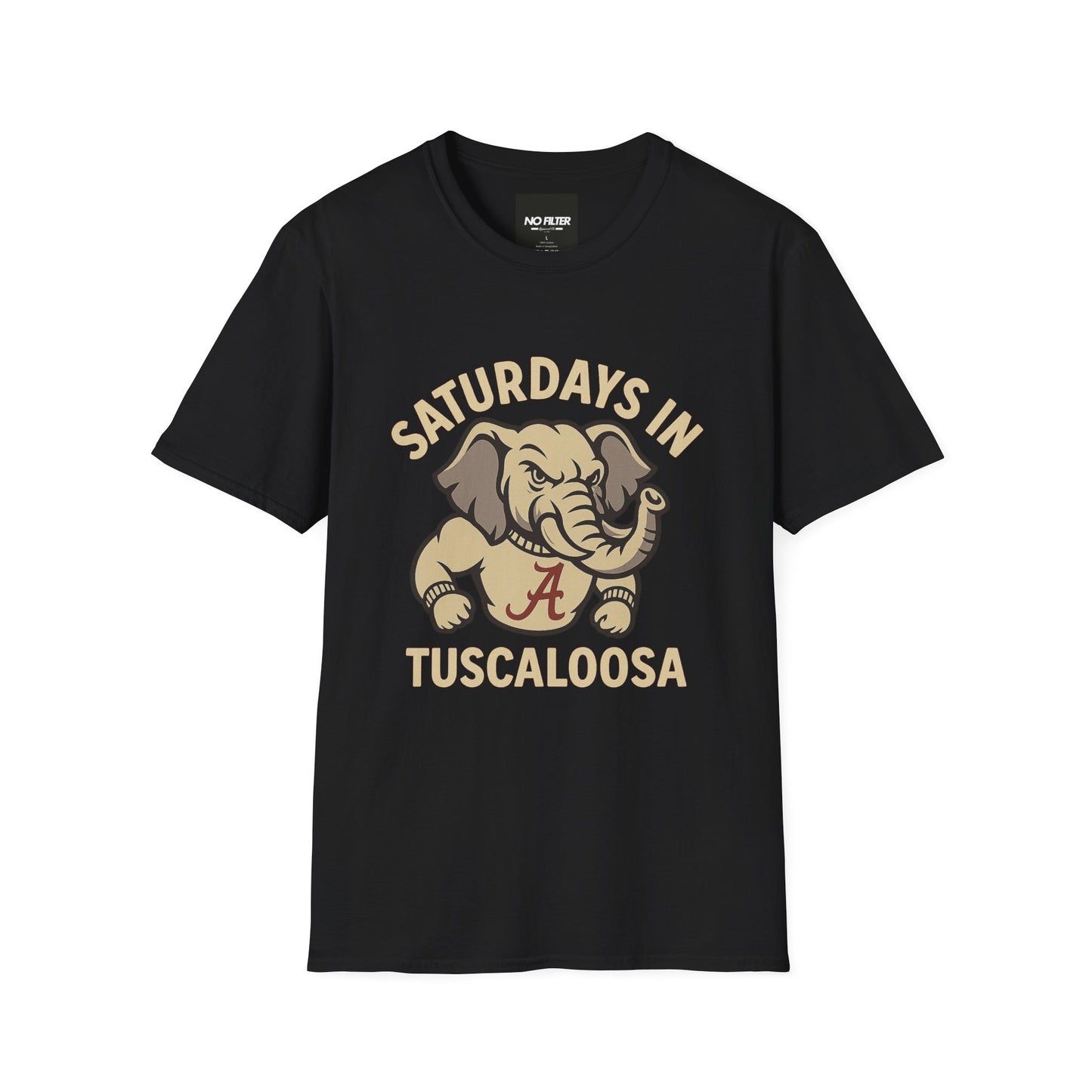 π Saturdays in Tuscaloosa T-Shirt β Crimson Tide Game Day Graphic Tee