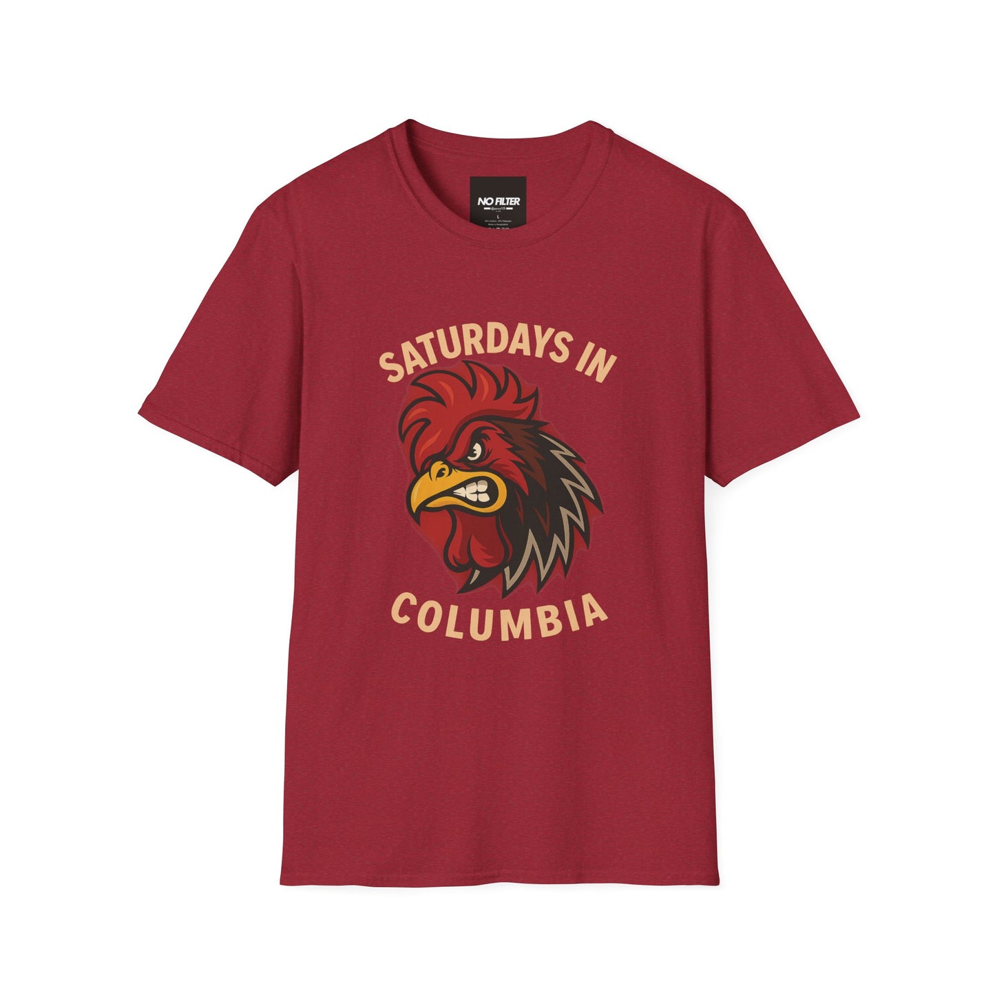 Saturdays in Columbia T-Shirt β Fighting Gamecock Game Day Graphic Tee