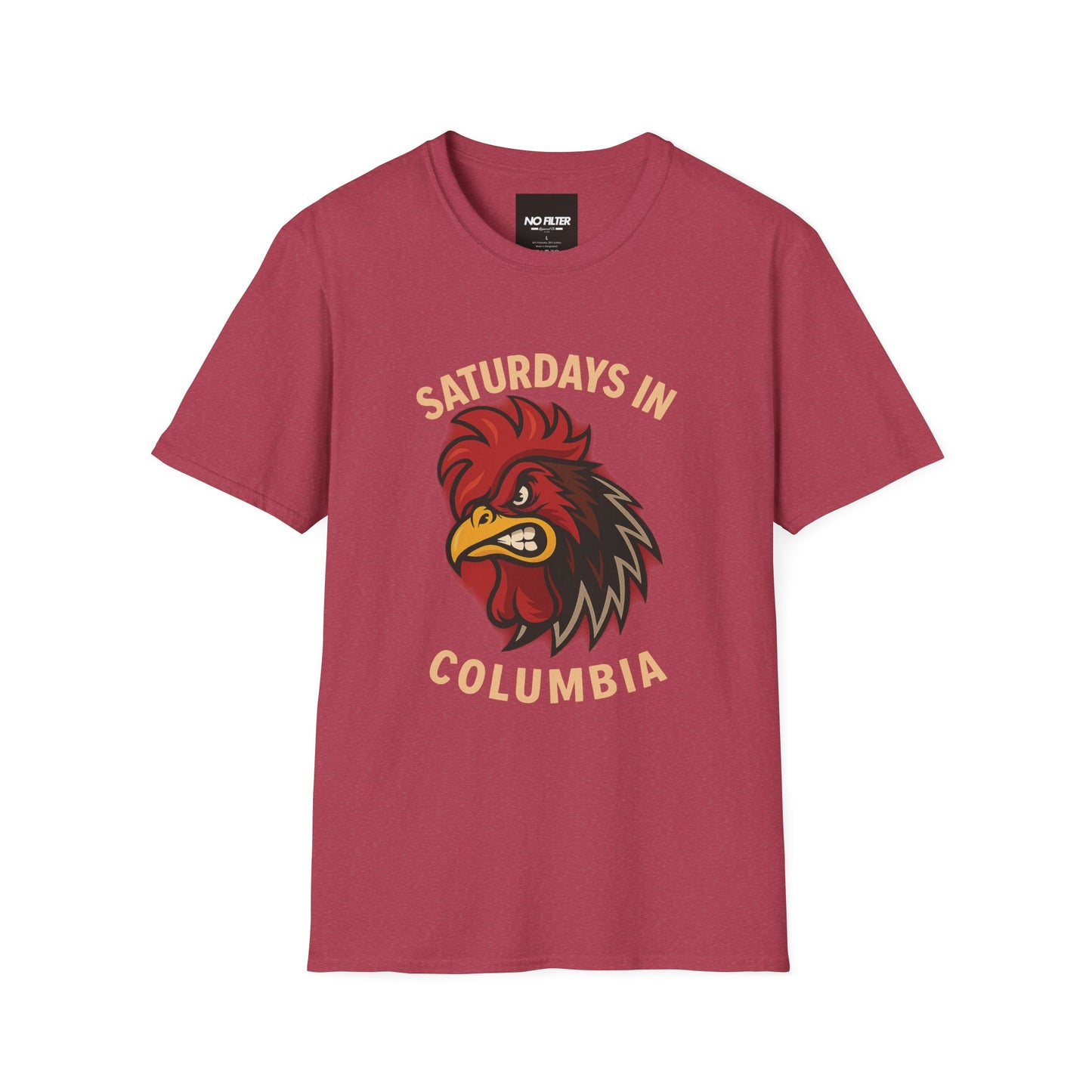 Saturdays in Columbia T-Shirt β Fighting Gamecock Game Day Graphic Tee