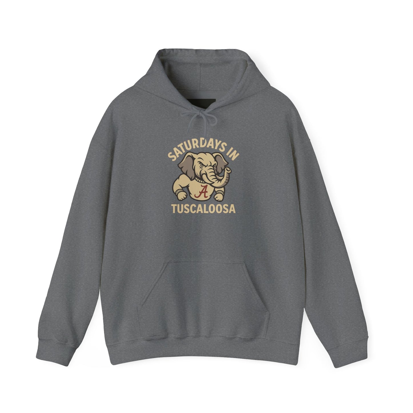 Saturdays in Tuscaloosa Hoodie β Vintage Elephant Football Pullover