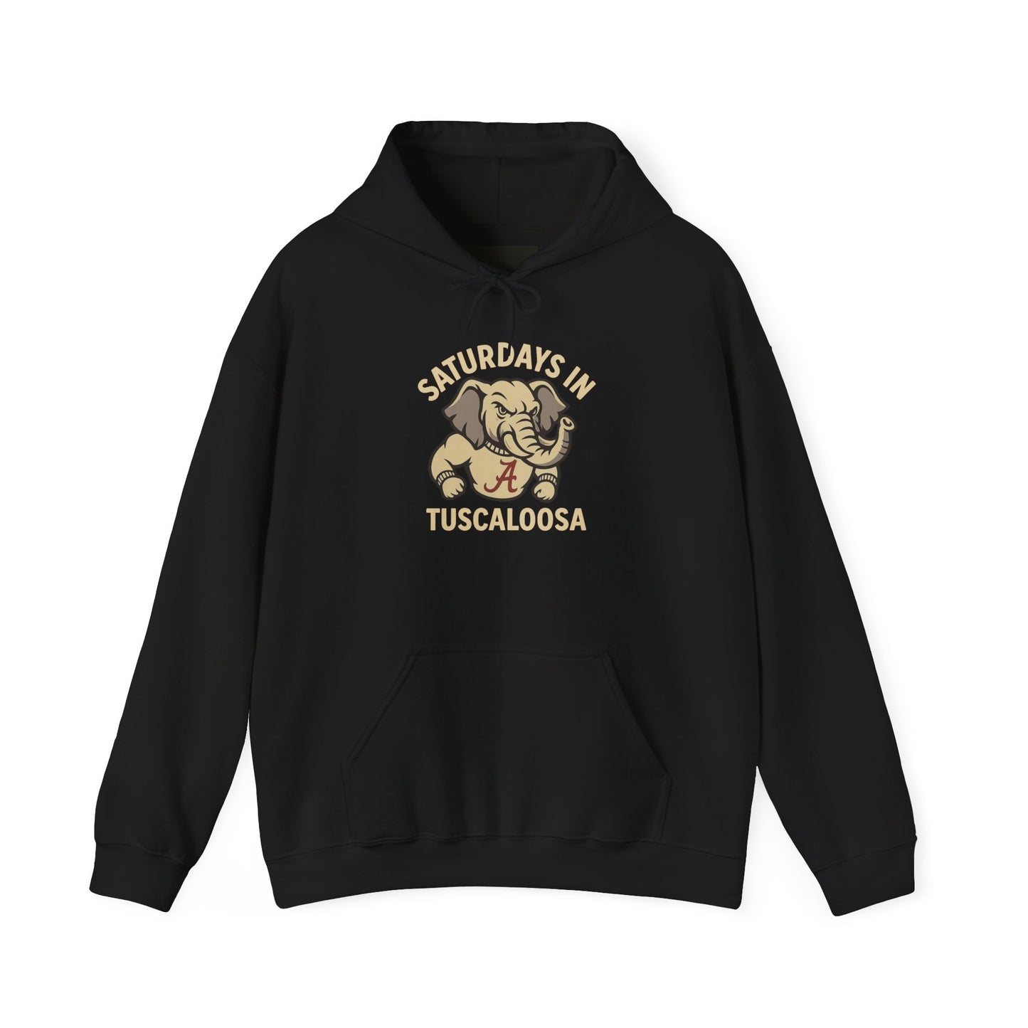 Saturdays in Tuscaloosa Hoodie β Vintage Elephant Football Pullover