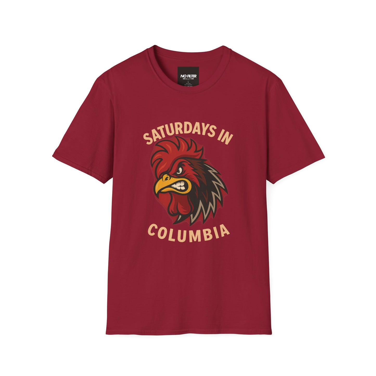 Saturdays in Columbia T-Shirt β Fighting Gamecock Game Day Graphic Tee